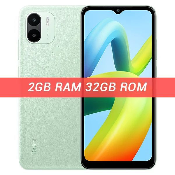 Xiaomi Смартфон Redmi A1+ Ростест (EAC) 2/32 ГБ, зеленый #1