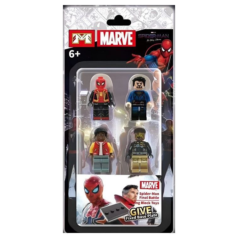 NG1162 Конструктор minifigures Super Heroes Marvel Spider Man, минифигурки Супергероев Марвел Человек-паук #1