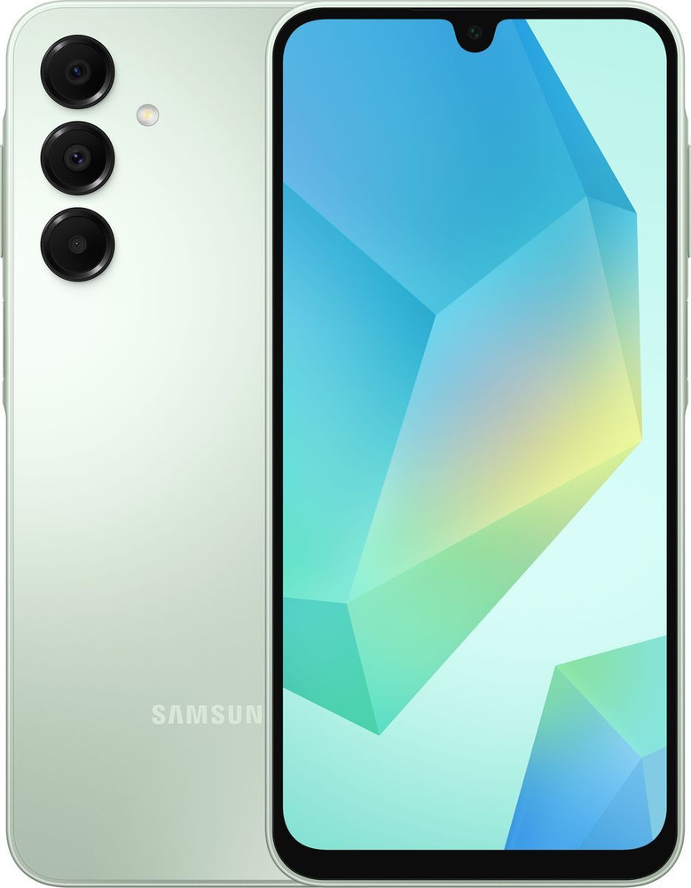 Samsung Смартфон Galaxy A16 8/256 ГБ, светло-зеленый #1