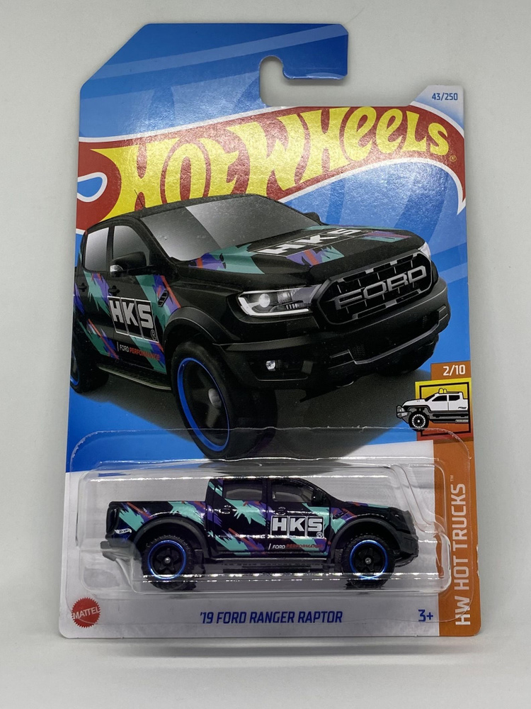 Машинка hot wheels ford ranger raptor #1