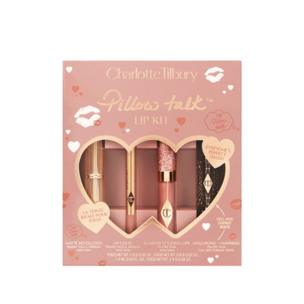 CHARLOTTE TILBURY Pillow Talk Lip Wardrobe Набор для макияжа губ #1