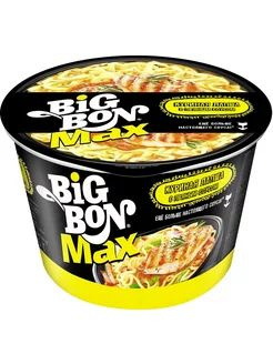 лапша Big Bon MAX ведро курица с пряным соусом, 95г, 24 штуки #1