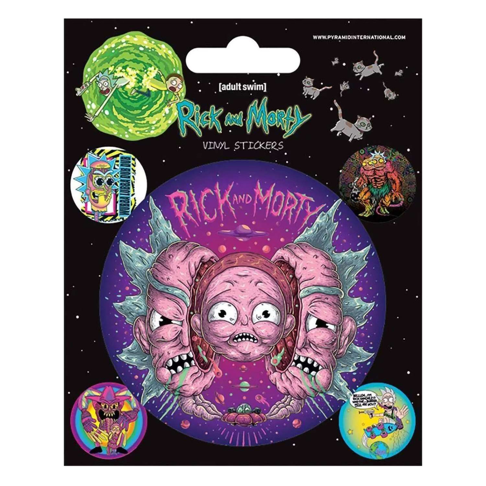 Наклейки Rick and Morty (Psychedelic Visions) PS7372 #1