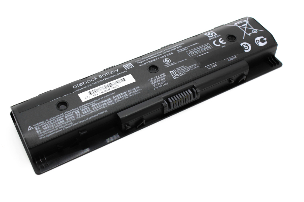 AiTech Аккумулятор для ноутбука HP 4400 мАч, (709988-541, 710416-001, 710417-001, H6L38AA, HSTNN-LB4O, #1