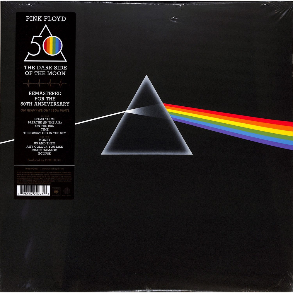Виниловая пластинка Pink Floyd - The Dark Side Of The Moon (Black Vinyl LP)