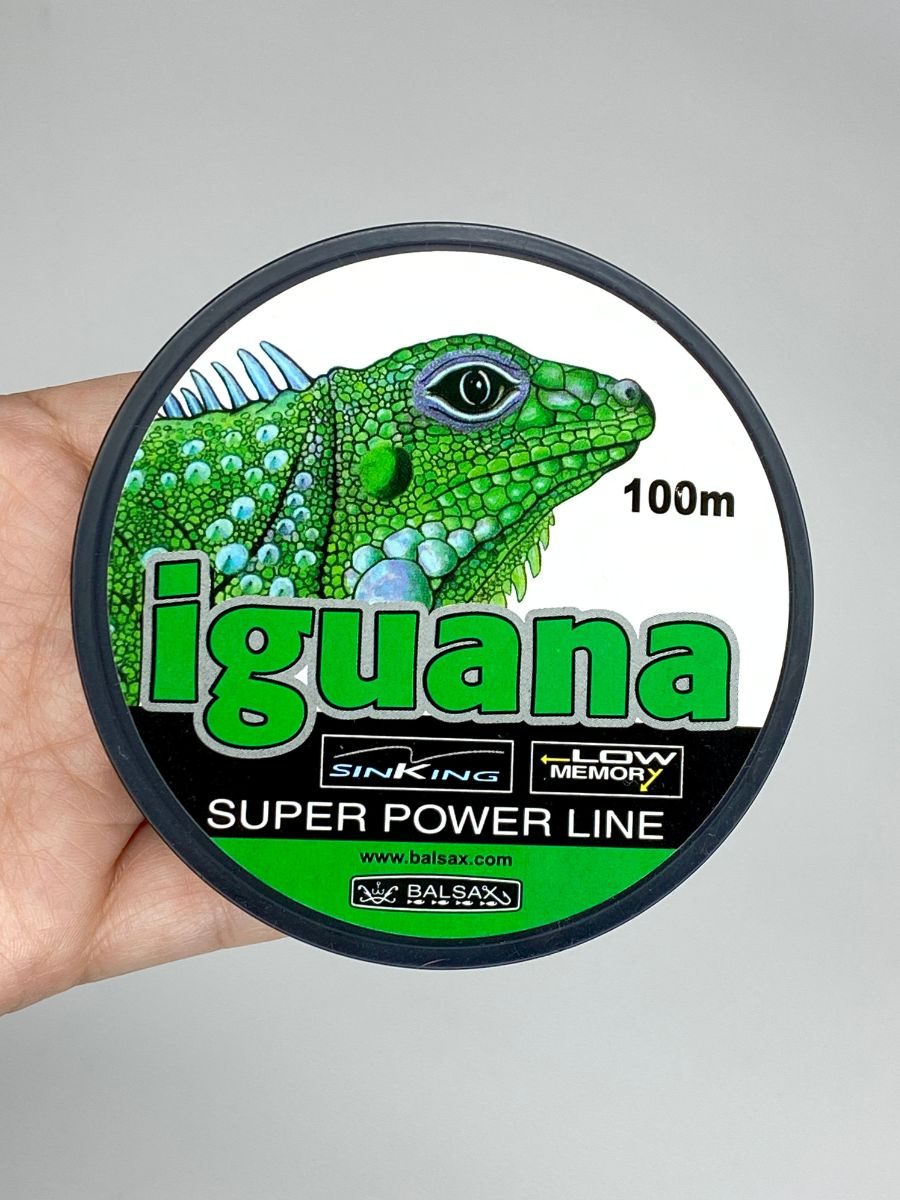 Монофильная леска для рыбалки Balsax Iguana Super Power Line 100м 