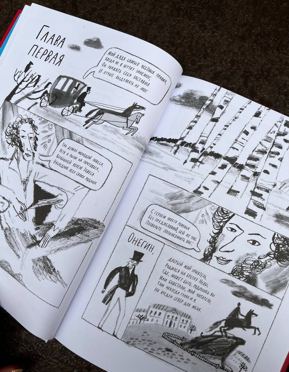 Евгений Онегин. Графический путеводитель | Eugene Onegin: A Graphic Guide - Ozon image 7