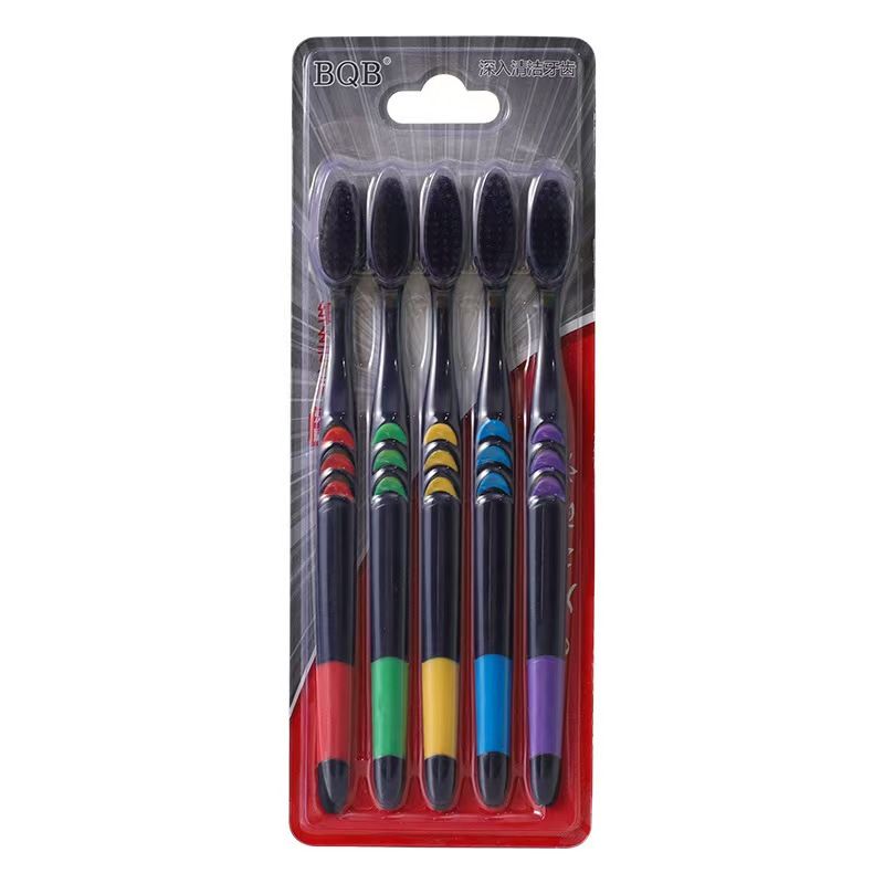 НаборзубныхщетокBlackBambooFlosserНабориз5шт.