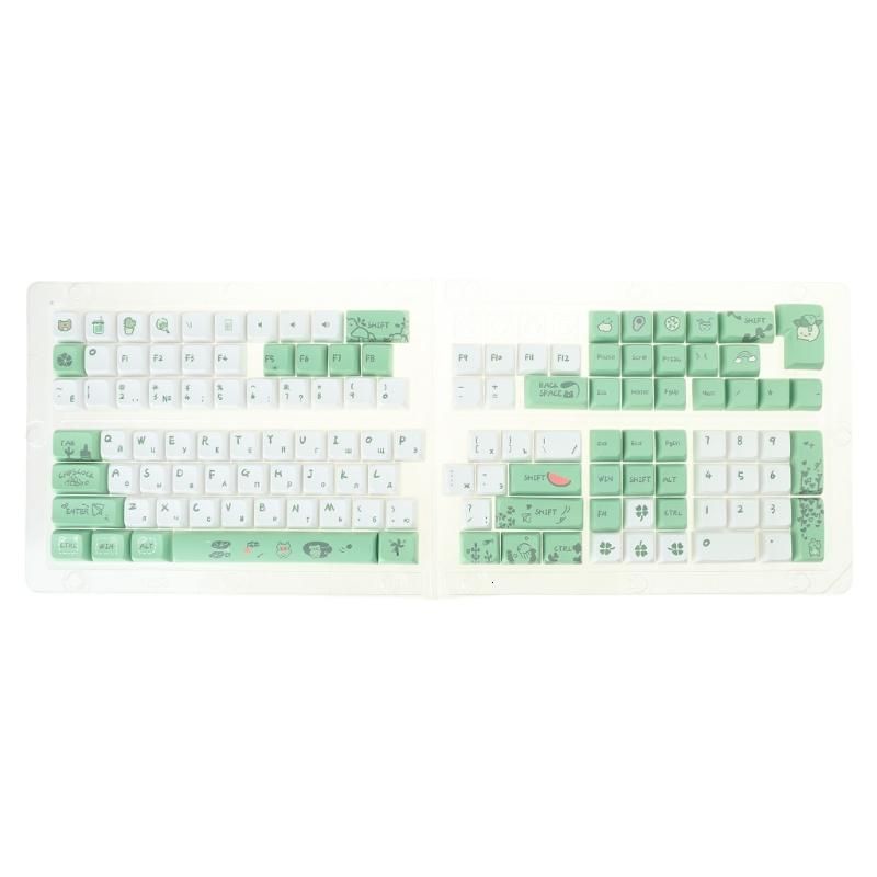 ЭргономичныерусскиеклавишиPBTXDA/OEMвысотыдлямеханическихклавиатур,XDA