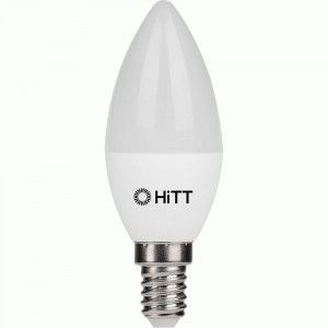 Комплект 12 шт. светодиодная LED лампа GENERAL/HiTT свеча C35 E14 11W 4000K 4K 35x105 пластик/алюм C35-11-230-E14-4000, #1