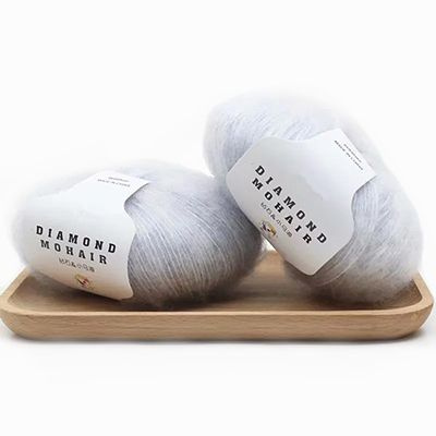 Пряжа Diamоnd mohair (40% акрил, 60% акриловое волокно с имитацией шерсти) 8шт*25гр 04  #1