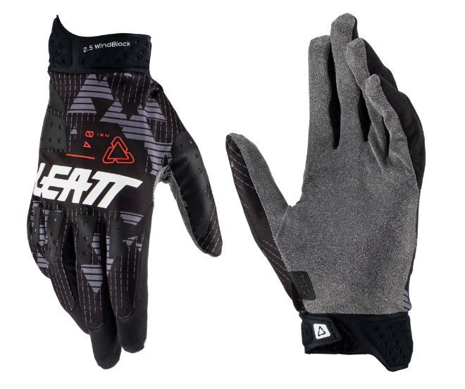 Мотоперчатки мужские LEATT Moto 2.5 WindBlock Glove, Black 2024 #1
