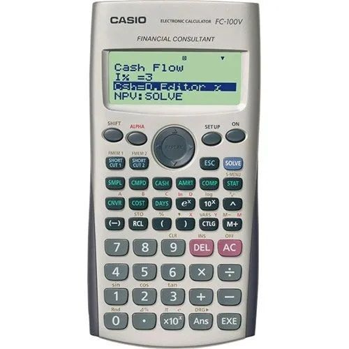 Финансовый Калькулятор CASIO FC-100V #1