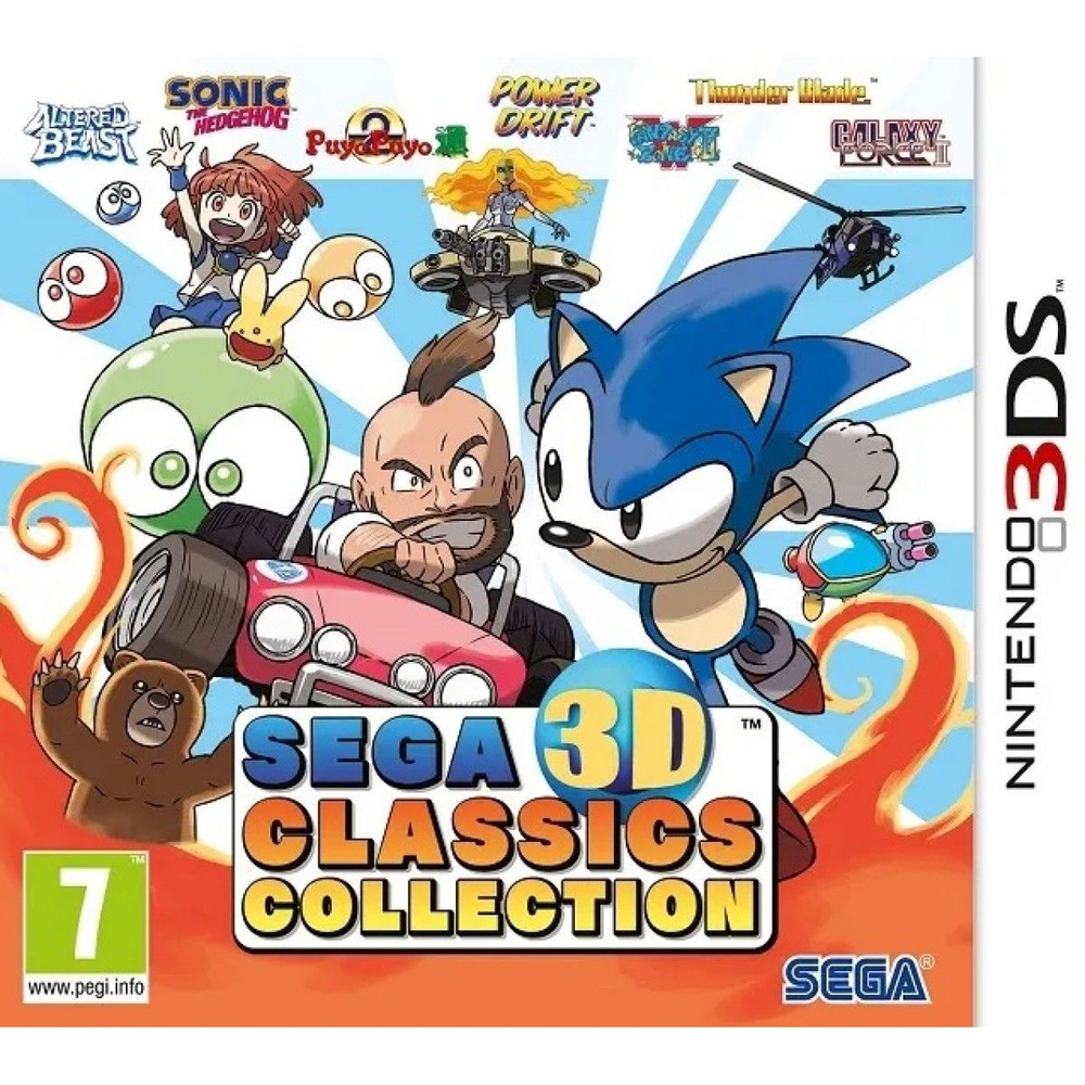 Sega 3D Classics Collection (английская версия) (3DS) #1