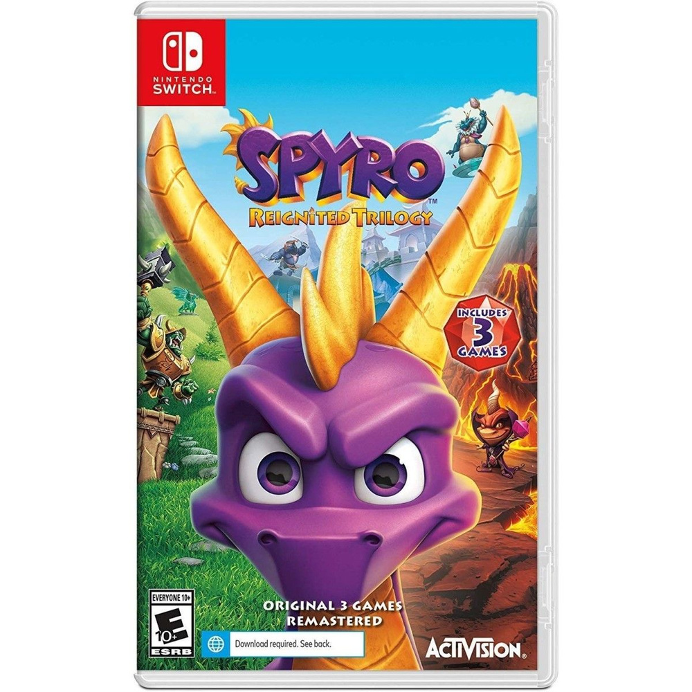 Spyro Reignited Trilogy (английская версия) (Nintendo Switch) #1