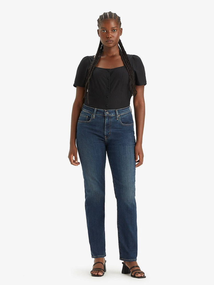 Джинсы Levi's 724 High Rise Straight #1