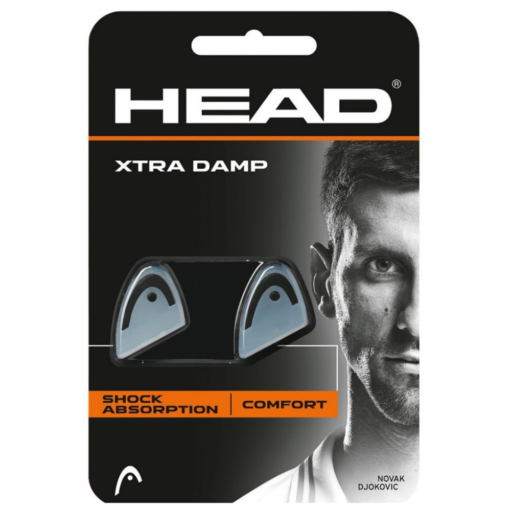 Виброгаситель для теннисной ракетки Head Xtra Damp Black #1