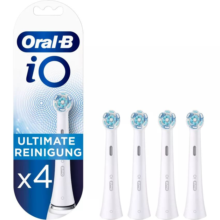 Насадка для зубной щётки Oral-B iO Ultimate Clean White, 4 шт (CW-4) #1