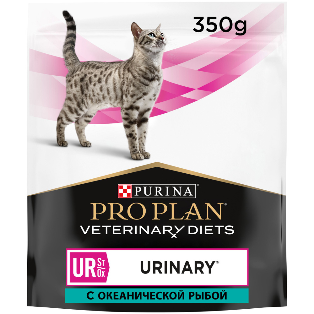 Pro Plan Сухой корм Urinary для кошек при болезнях мочевыводящих путей с океанической рыбой, UR ST/OX, #1