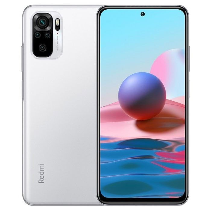 Xiaomi Смартфон Redmi Note 10 4/64 ГБ, белый #1