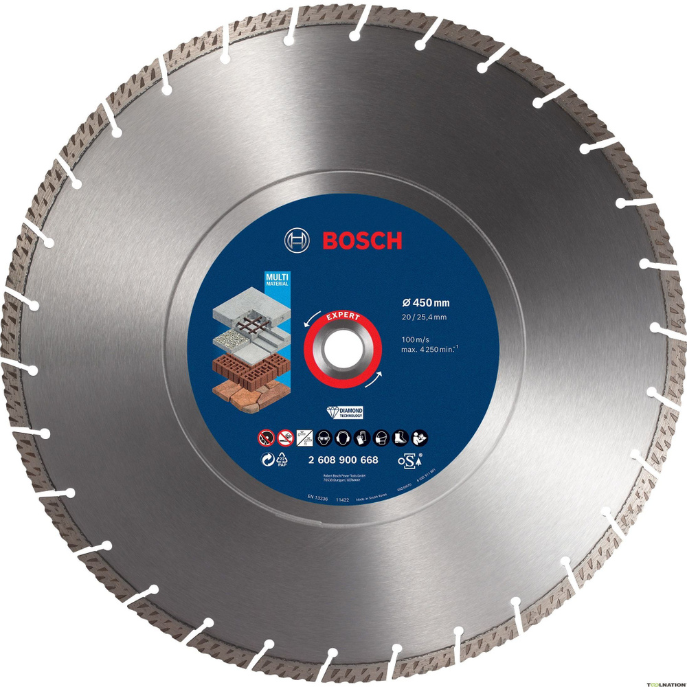 Bosch Круг отрезной 450 x 3.3 x 25.4 #1