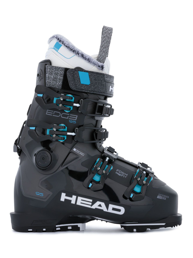 Горнолыжные Ботинки Head Edge 95 Hv Gw Black/Turquoise (См:26,5) #1