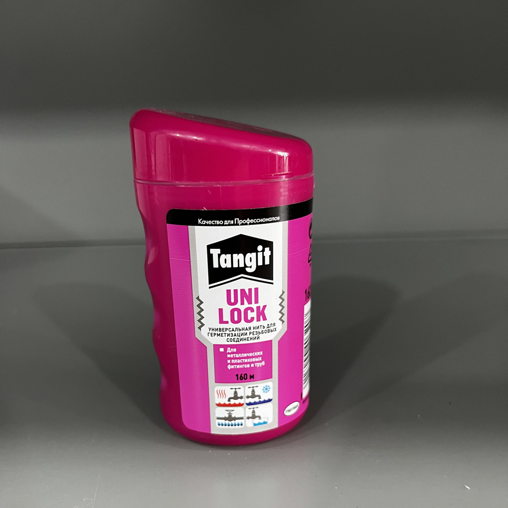 нить сантехническая Tangit( Монтажная лента )Uni-Lock 160м, для герметизации резьбовых соединений, Henkel #1