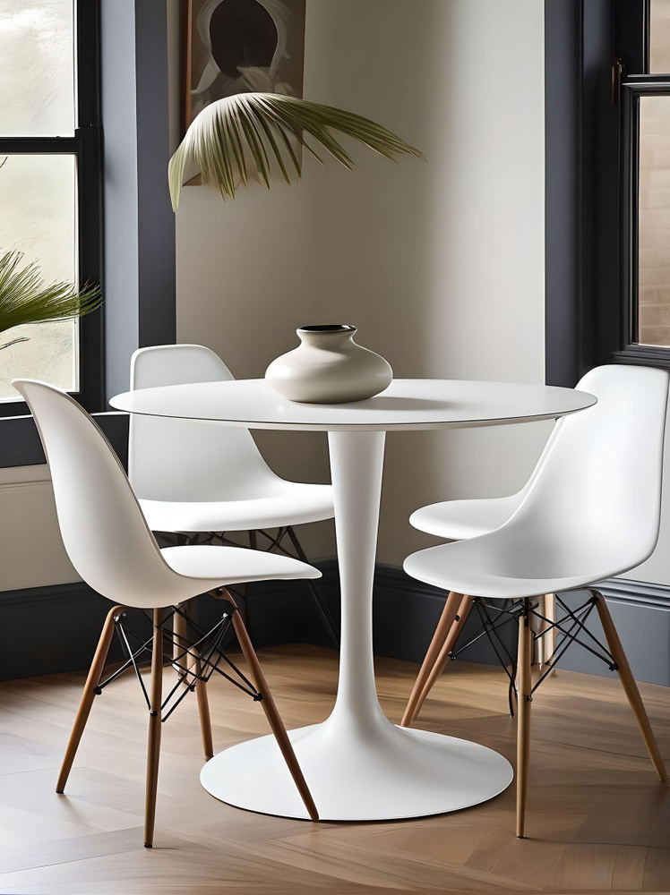 LEON GROUP Комплект стульев LEON GROUP в стиле EAMES DSW, 3 шт. #1