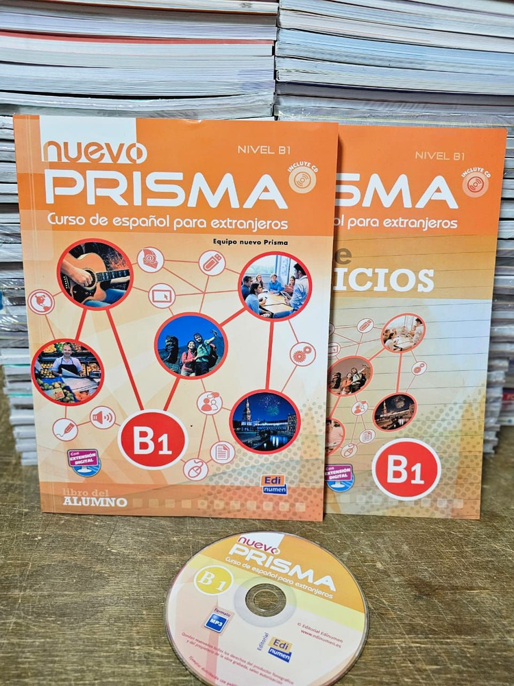 Nuevo Prisma B1 Student's Book + Workbook + CD #1