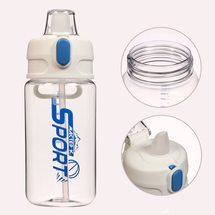 Бутылка для воды SPORT, 600 мл, 21 х 7.9 х 6.7 см #1