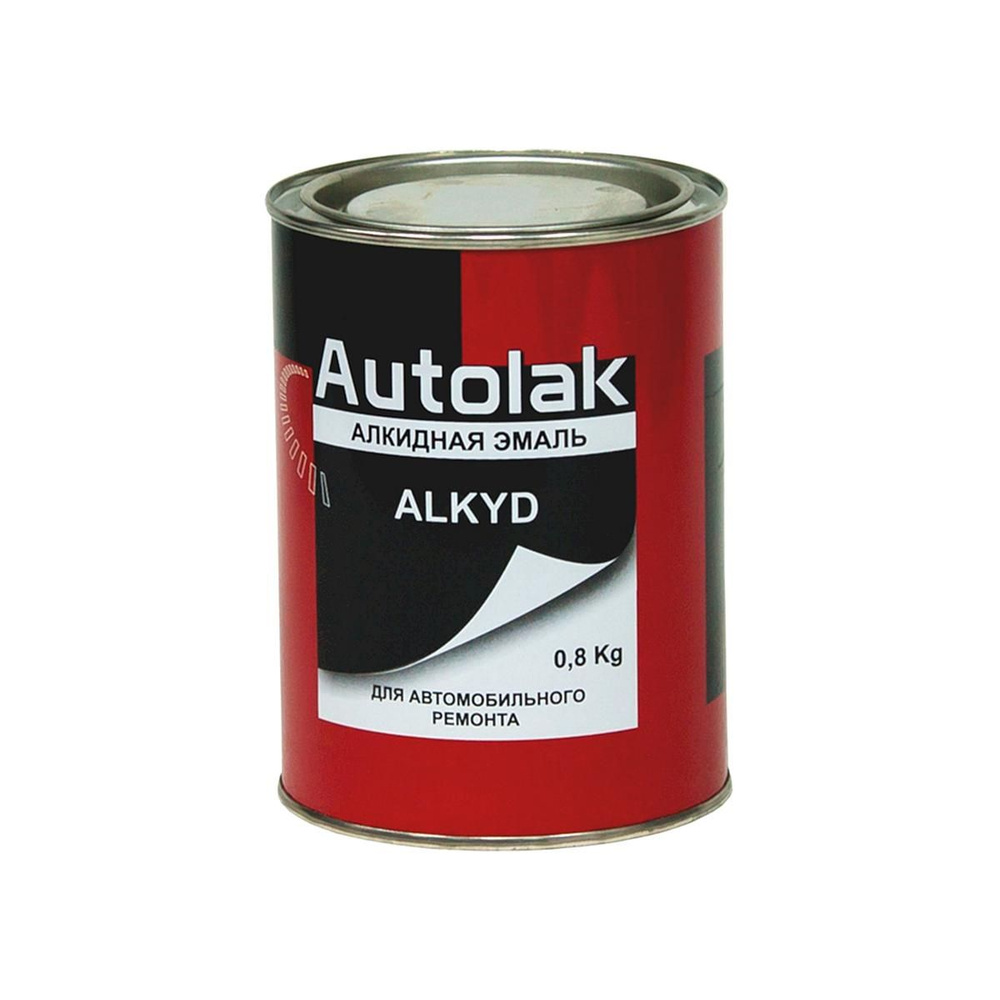 Автоэмаль Autolak - 5835 Зеленая (Алкидная) 0,8 кг. #1