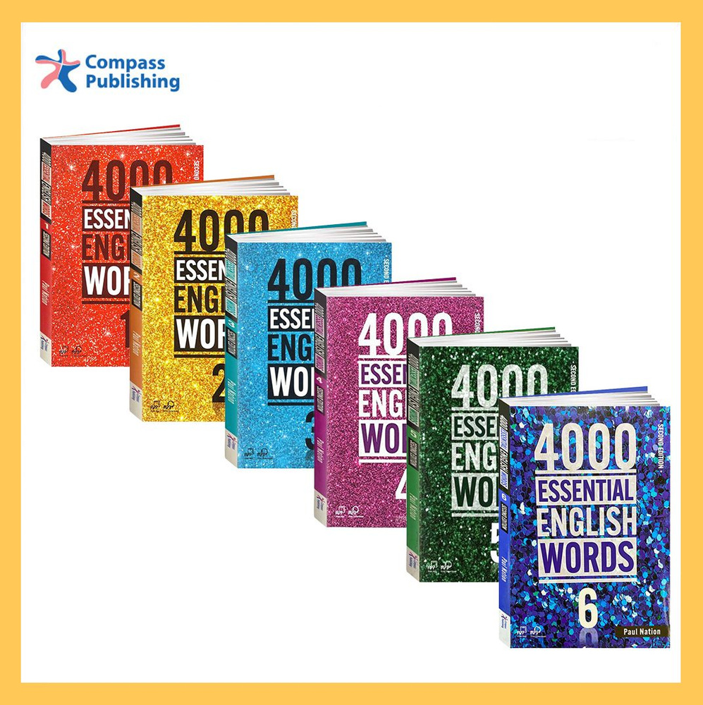 4000 Essential English Words 6в1: все уровни. ПОЛНЫЕ КОМПЛЕКТЫ: Учебник + CD/DVD (2nd edition)  #1