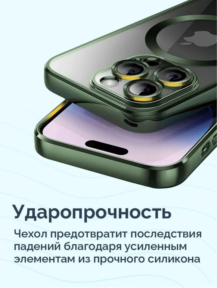 Чехол на с Magsafe iphone 14 Pro max #1