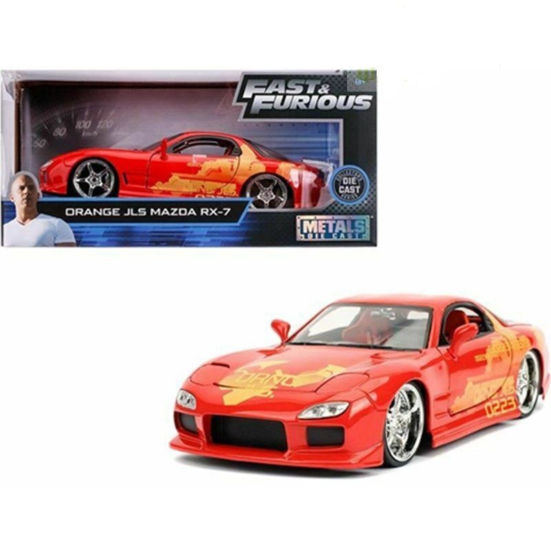 JADA 1:24 Модель автомобиля из сплава,Мазда RX7 - купить с доставкой по ...