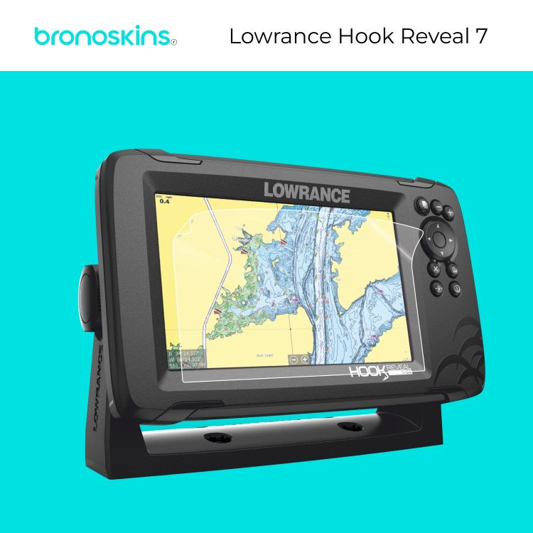 Матовая защитная пленка на экран Lowrance Hook Reveal 7 #1