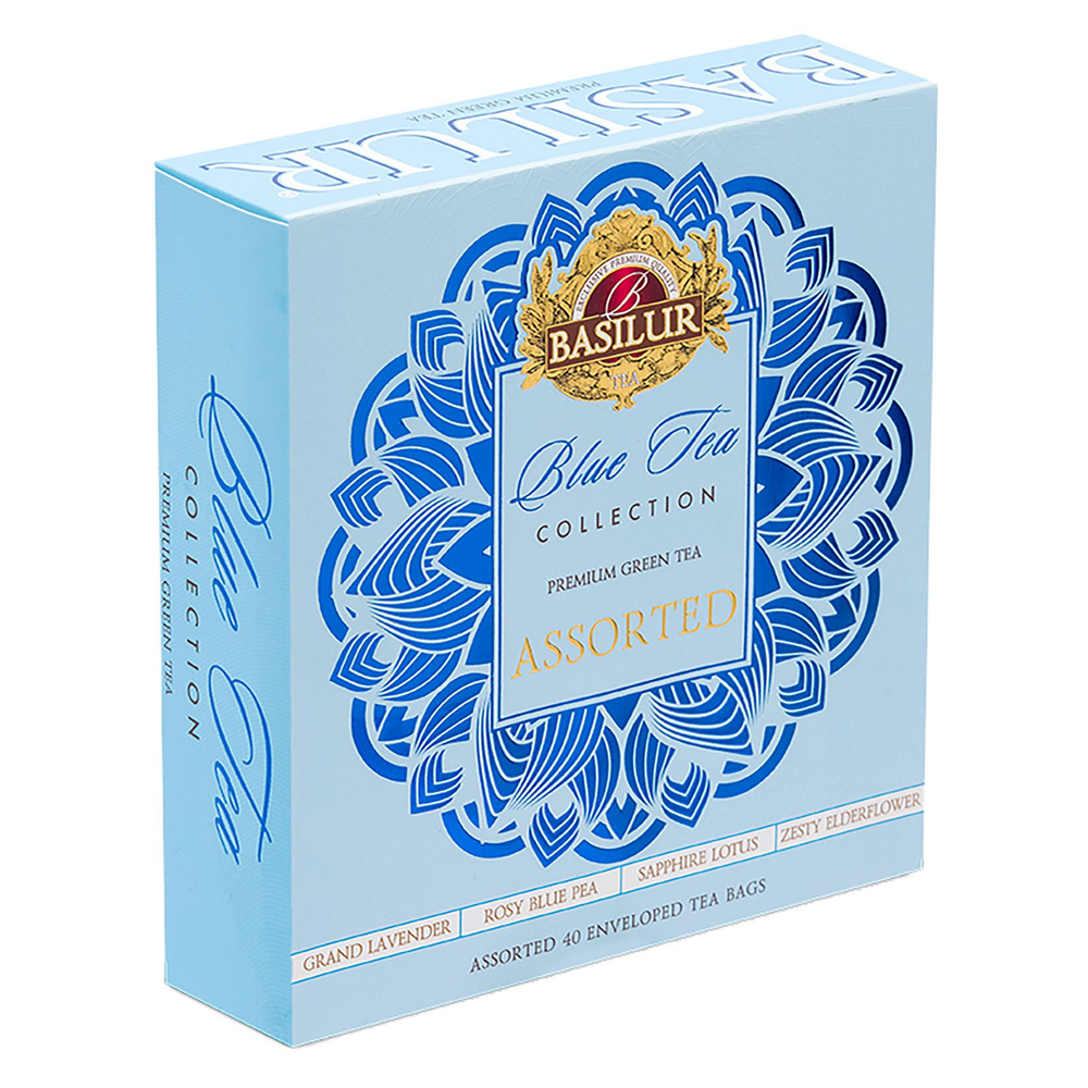 Чай в пакетиках Голубой тайский АНЧАН "Ассорти" 40 саше #1