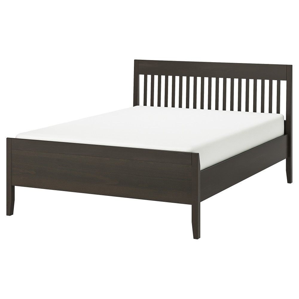 Каркас кровати ИКЕА ИДАНЭС (IKEA IDANAS) 160x200 см коричневый #1