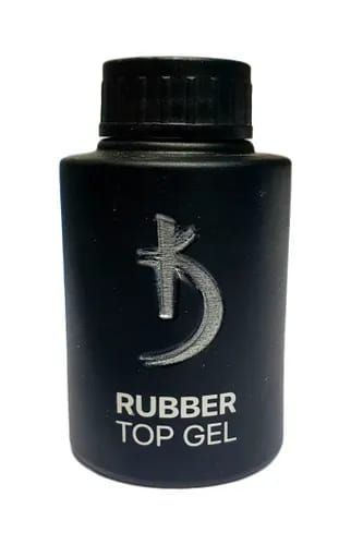 KODI Специальное верхнее покрытие для ногтей Rubber Top Gel / Каучуковый топ для маникюра Коди / 35 мл #1