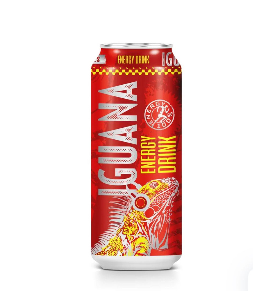 Энергетический напиток Iguana "Красные ягоды" 12 шт #1