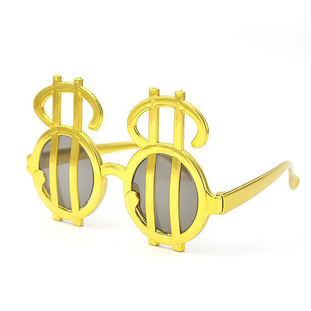 Карнавальные очки "Доллары" #1