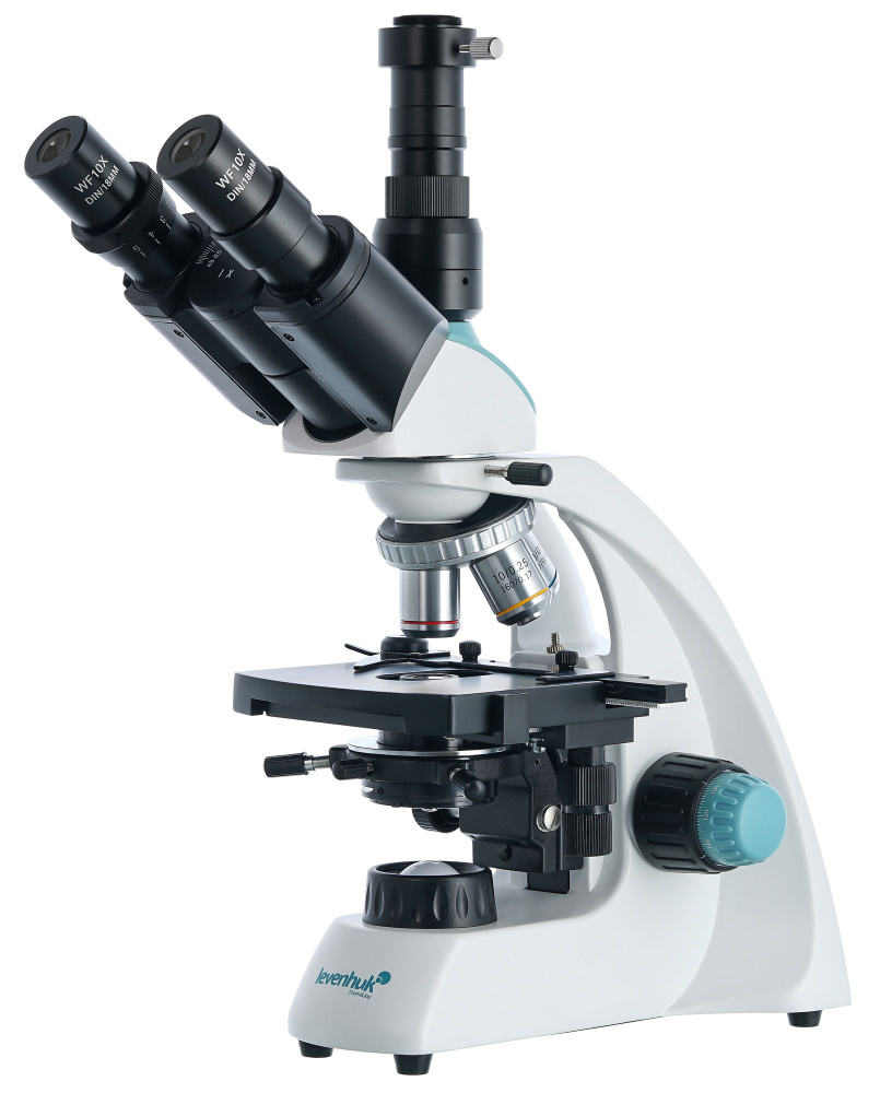 Микроскоп цифровой Levenhuk D400T, 3,1 Мпикс, тринокулярный #1