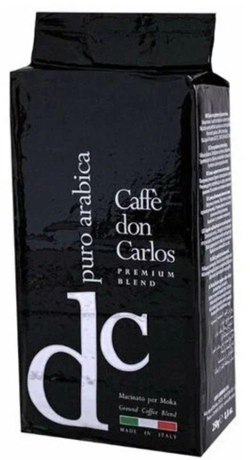 Кофе молотый Carraro Don Carlos Puro Arabica, 250 гр. #1