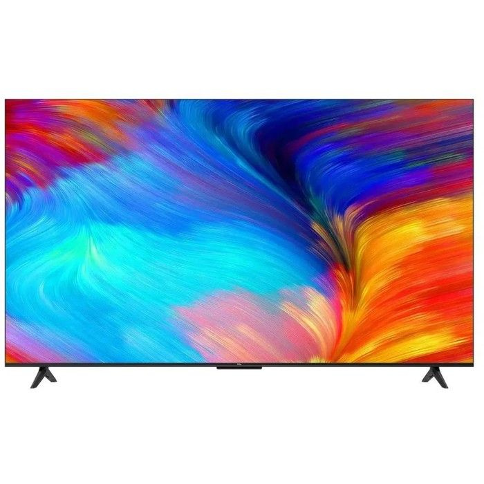 TCL Телевизор 55" 4K HDR, черный #1