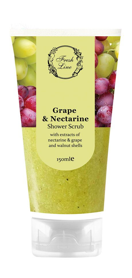 Гель-скраб для душа с экстрактами винограда и нектарина Grape and Nectarine Shower Scrub, 150 мл  #1