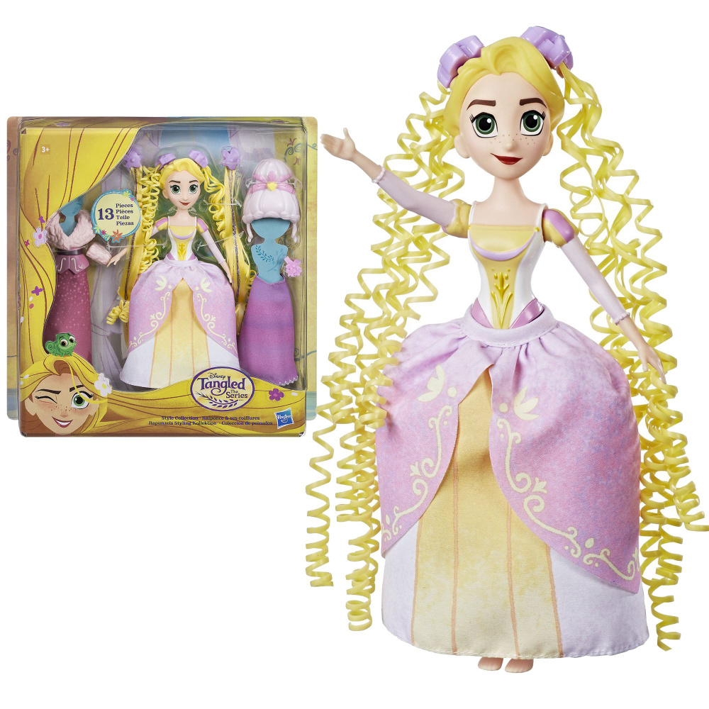 Игровой набор Disney Princesses Рапунцель серия Стильная коллекция Hasbro  #1