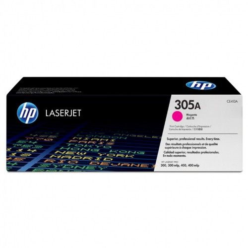 Картридж лазерный HP 305A CE413A пурпурный (2600стр.) для HP LJP 300/400  #1