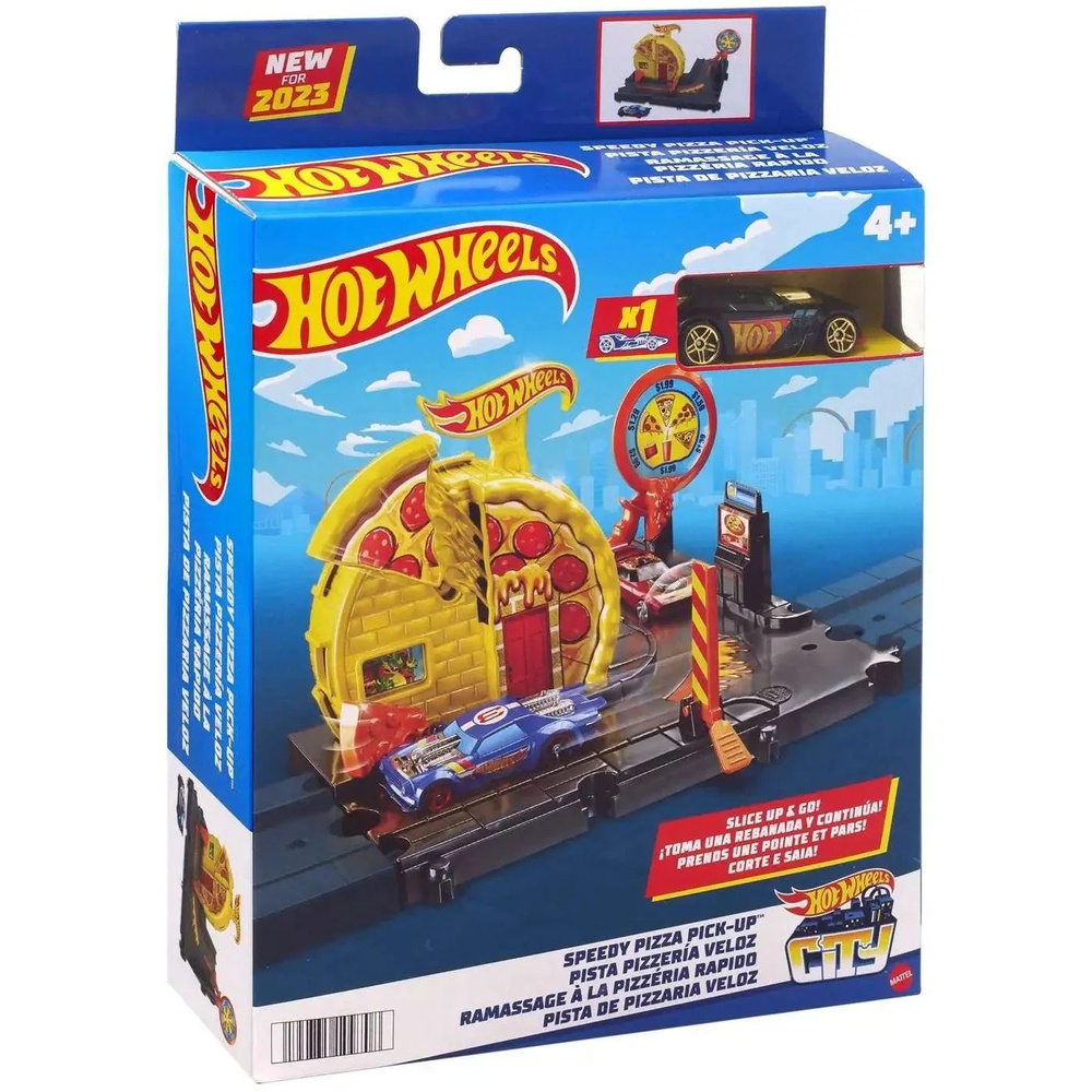 Игровой набор Mattel Hot Wheels Скоростная пицца #1