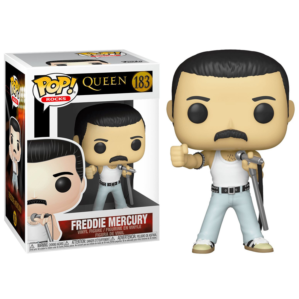 Фигурка Funko Pop! Queen Freddie Mercury Radio Gaga (Фанко Поп Фредди Меркьюри Радио Гага из группы Квин) #1