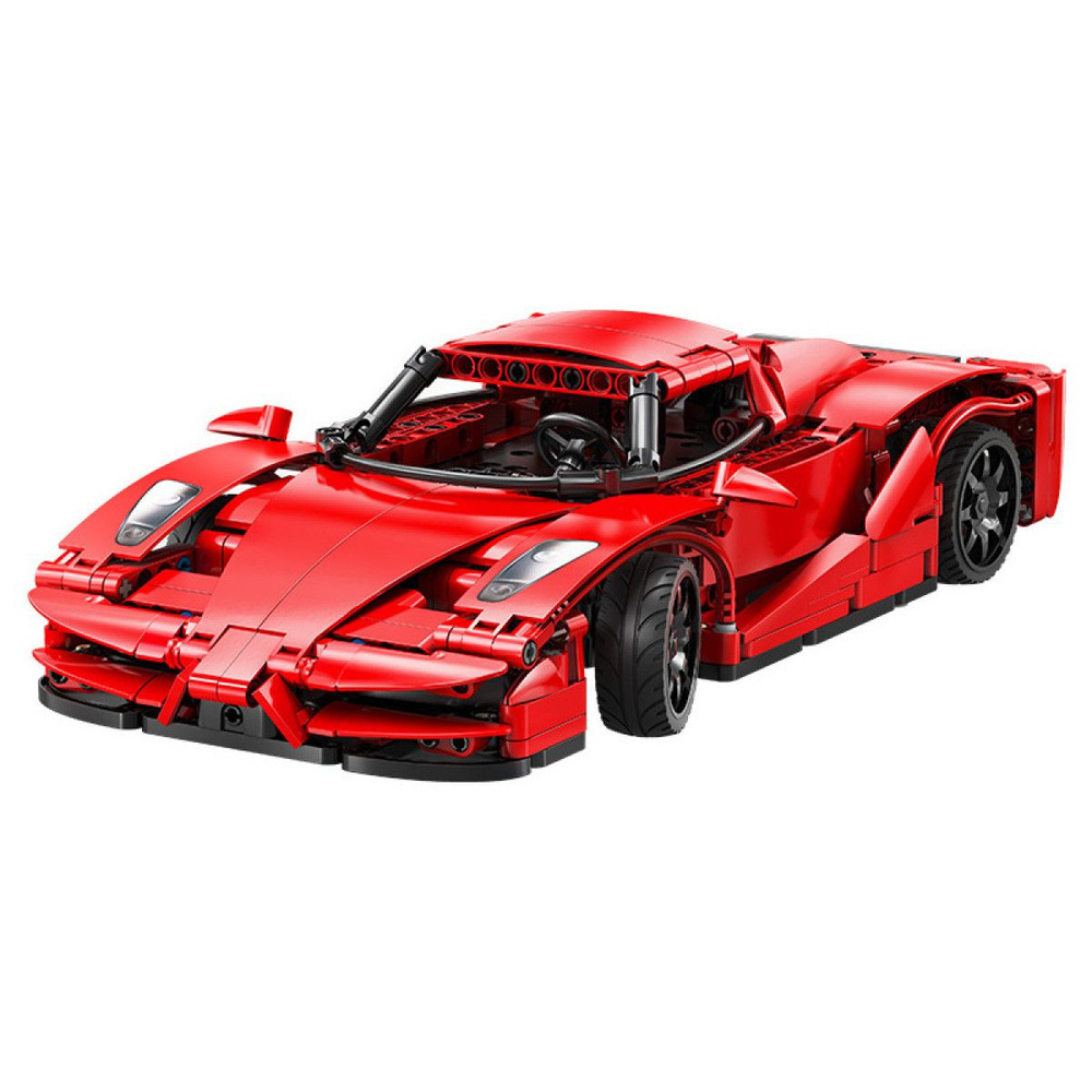 Радиоуправляемый конструктор CaDA спортивный автомобиль Red Blade (432 детали)  #1