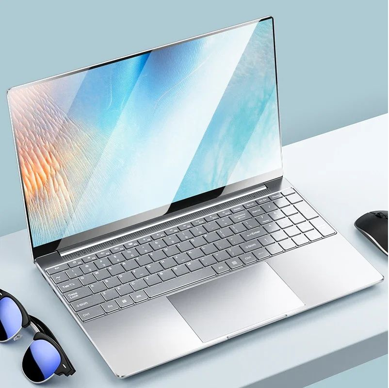 AKPAD 15 Ноутбук 15.6", Intel Celeron J4125, RAM 12 ГБ, SSD 256 ГБ, Windows Pro, серый, Русская раскладка #1